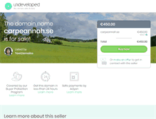 Tablet Screenshot of carpeannah.se